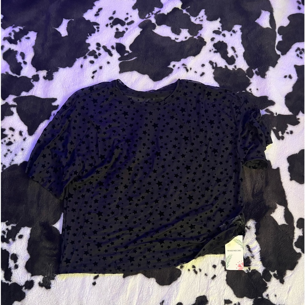 Shear black shirt